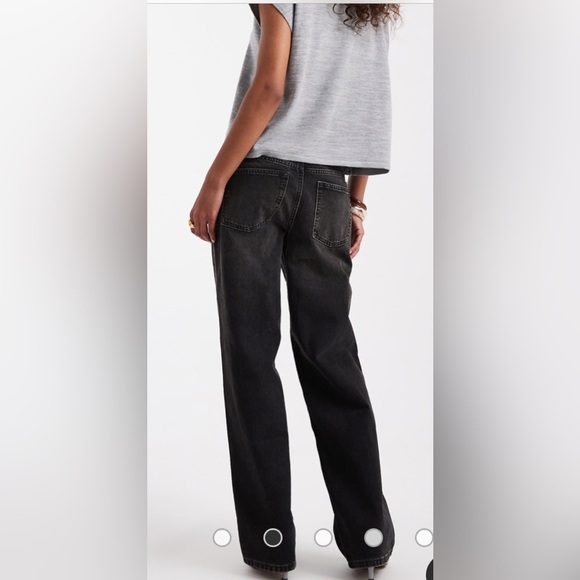 ASOS DESIGN baggy jeans in washed black 30 x 34 - Picture 6 of 8